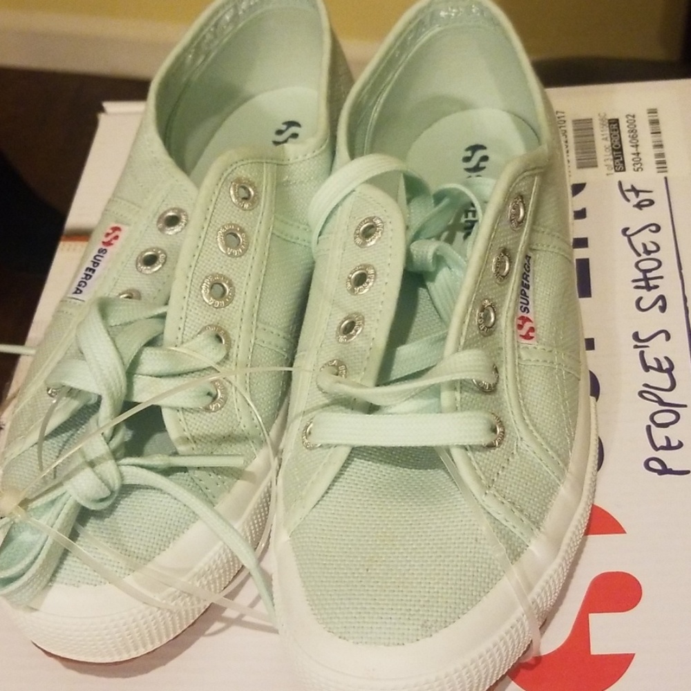 Brand new in box Superga shoes
